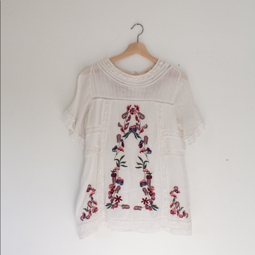 ETWO Embroidered Shirtdress